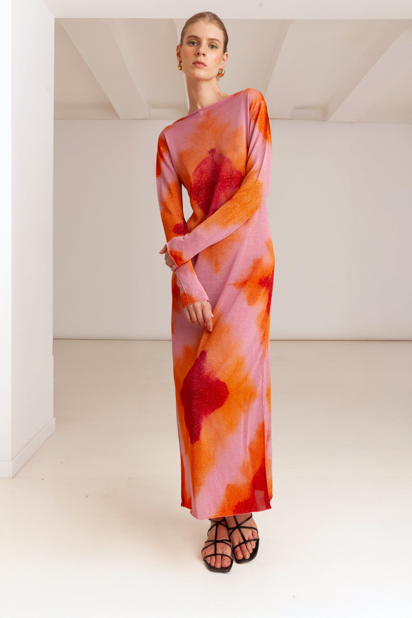 Sunset Serenade Tie-Dye Maxi Dress 🌅