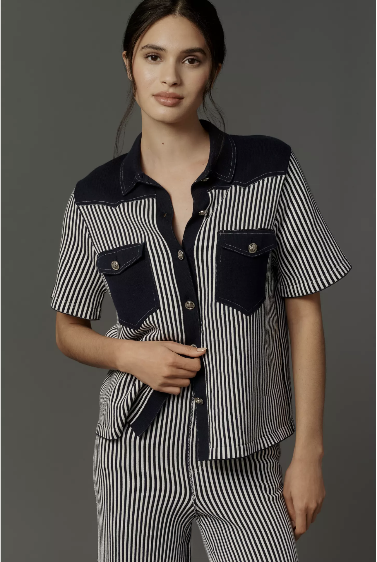 Nautical Dreams Cotton Shirt 🌊