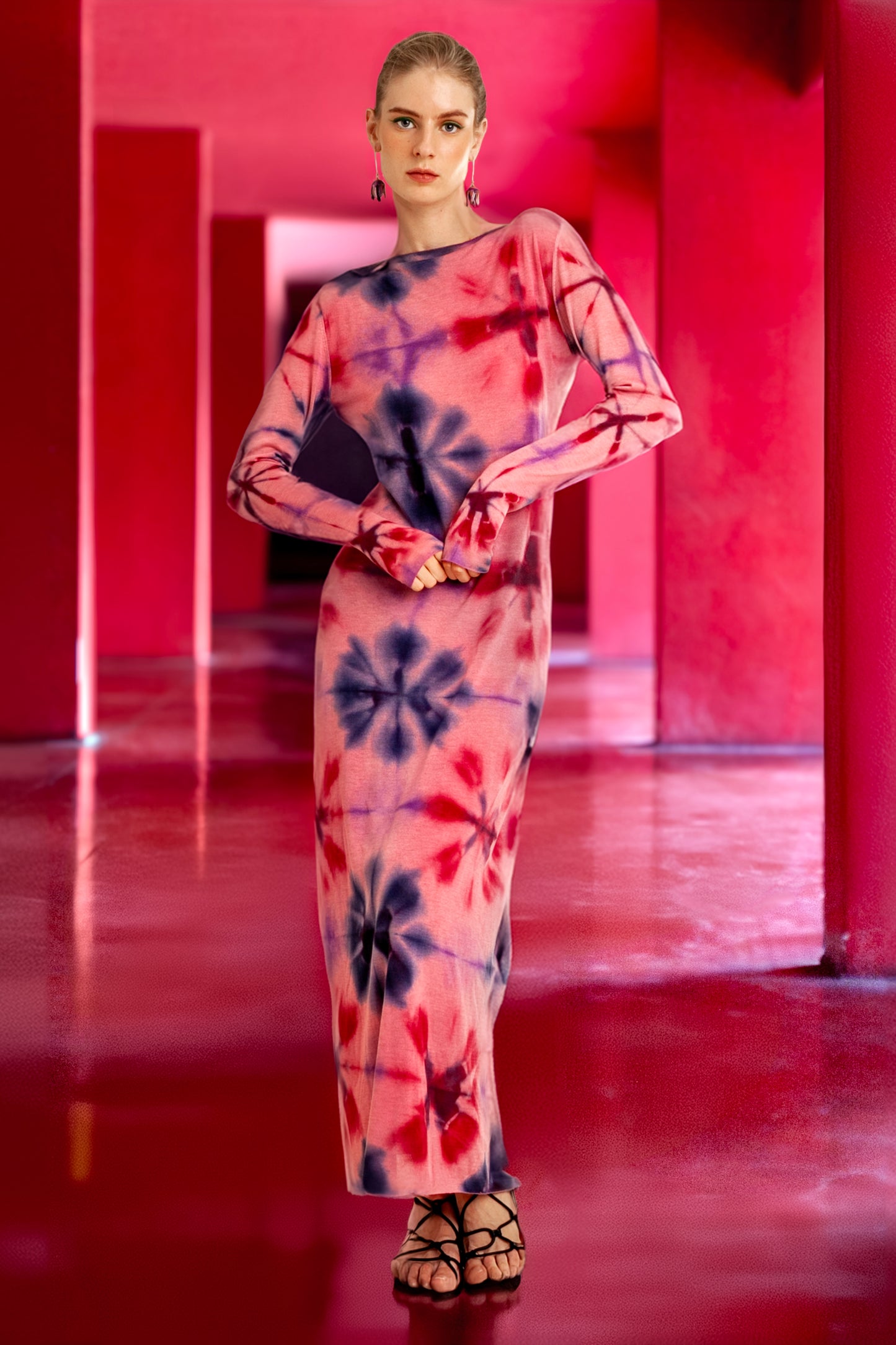 Blooming Dawn Tie-Dye Maxi Dress 🌸